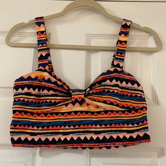Chloe K Tops - Colorful Crop Top - Size M